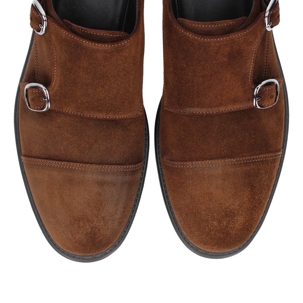 DOPPIA FIBBIA CLAY - Brown