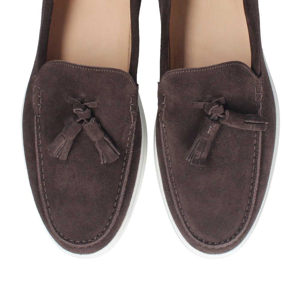 PANTOFOLA AMALFI - Dark brown