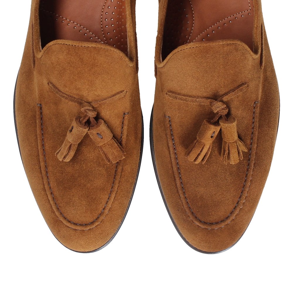 PANTOFOLA OLIVER - TABACCO