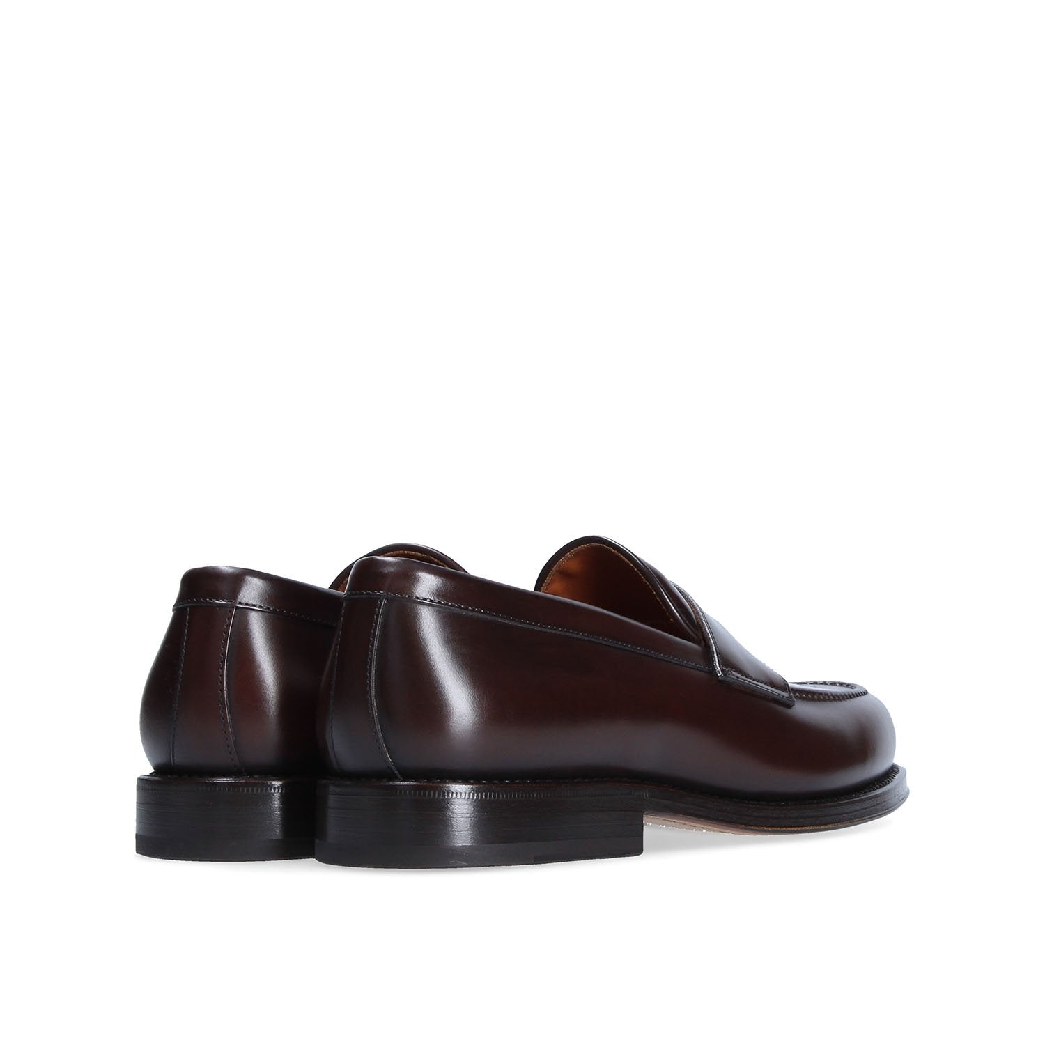 PANTOFOLA NEWPORT - Dark brown