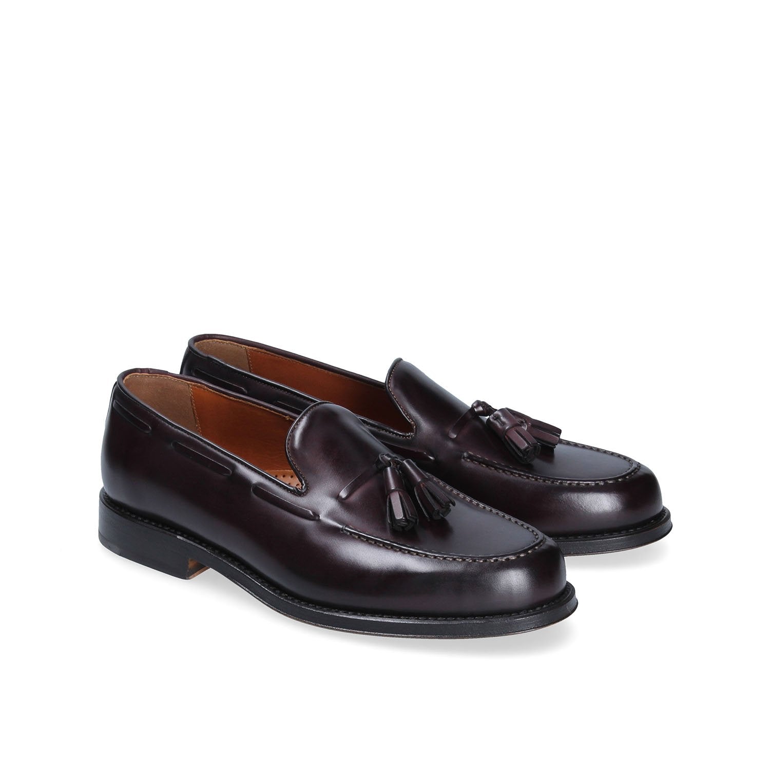 PANTOFOLA BRIGHTON - Oxblood