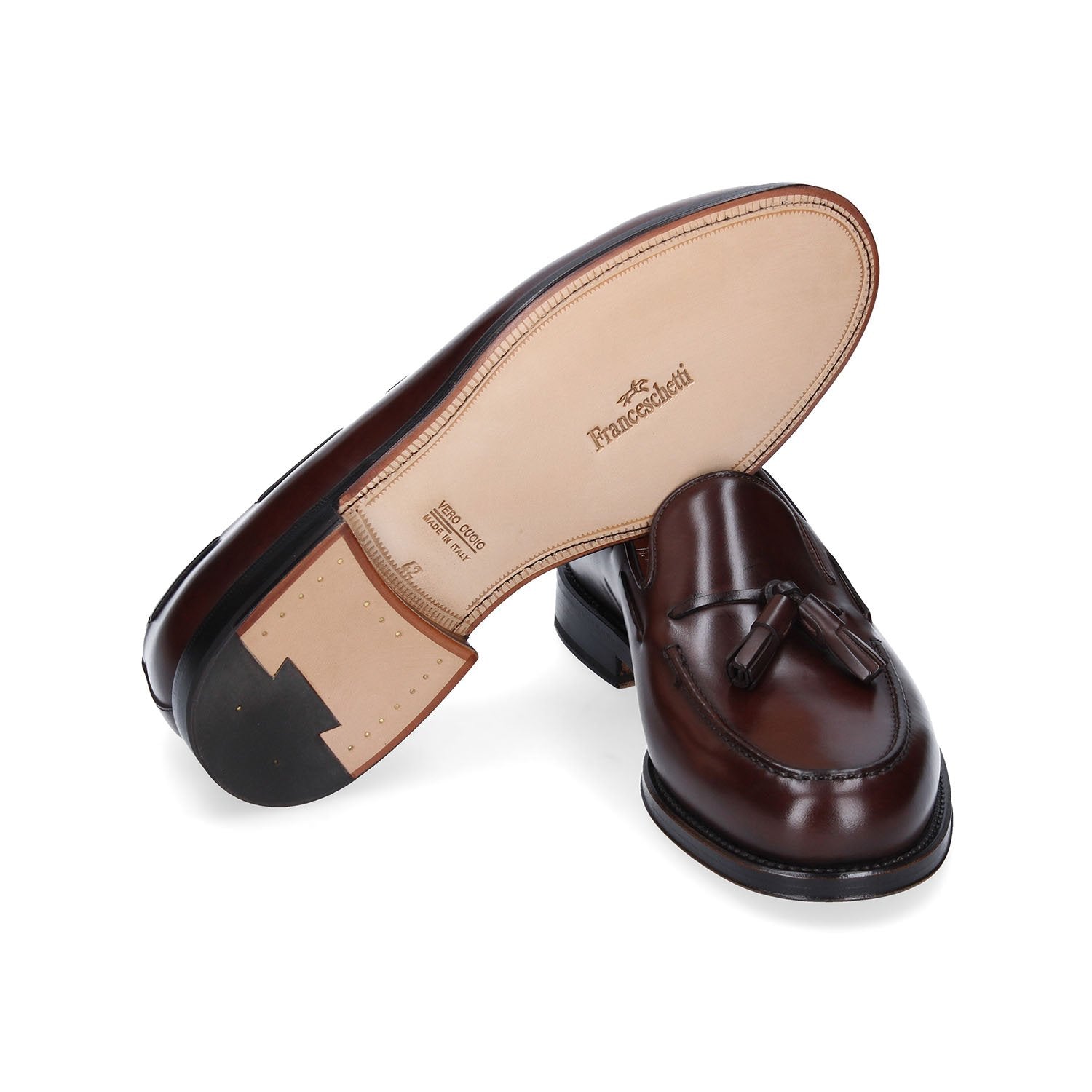 PANTOFOLA BRIGHTON - Dark brown