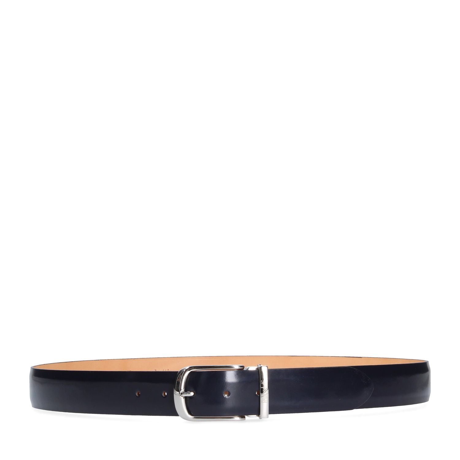 CINTURA IN PELLE BLU