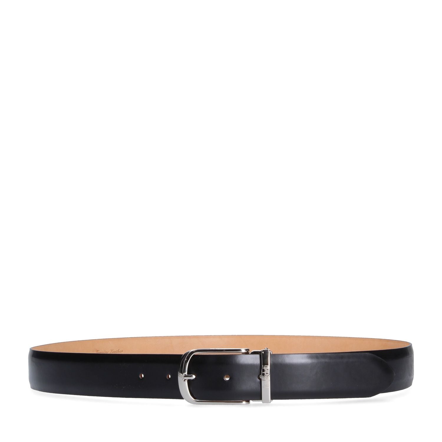 CINTURA IN PELLE NERA