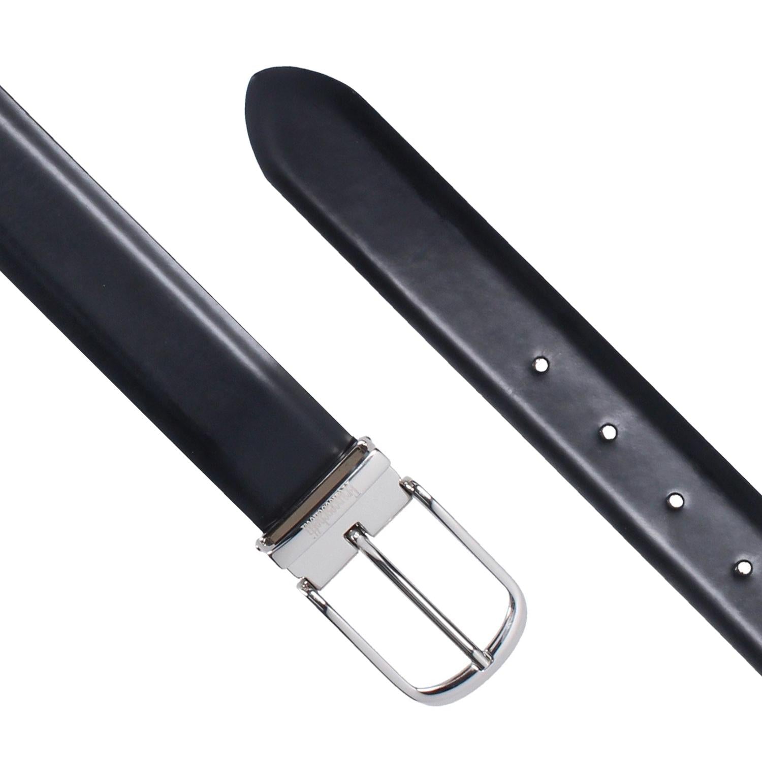 CINTURA IN PELLE NERA