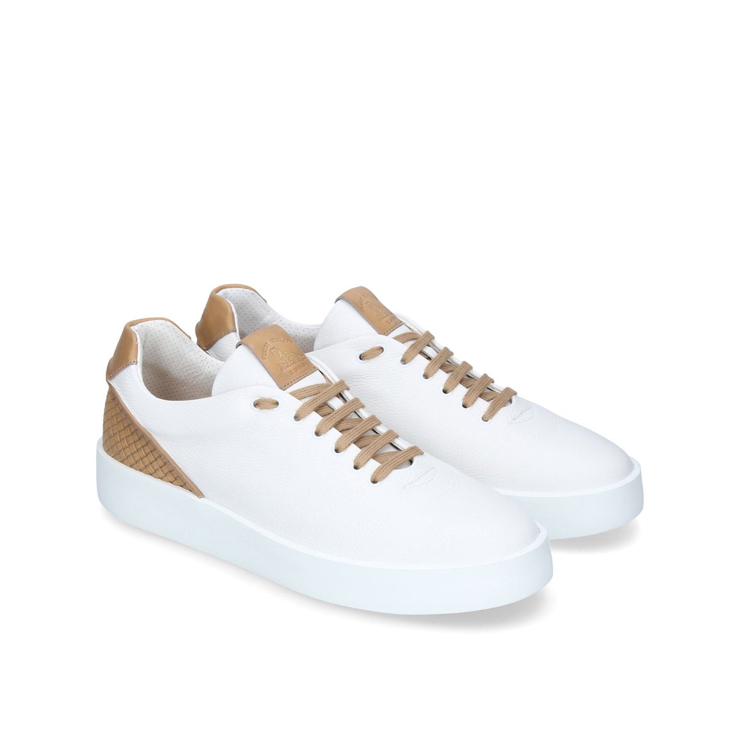 SNEAKER ELIA bianca e beige