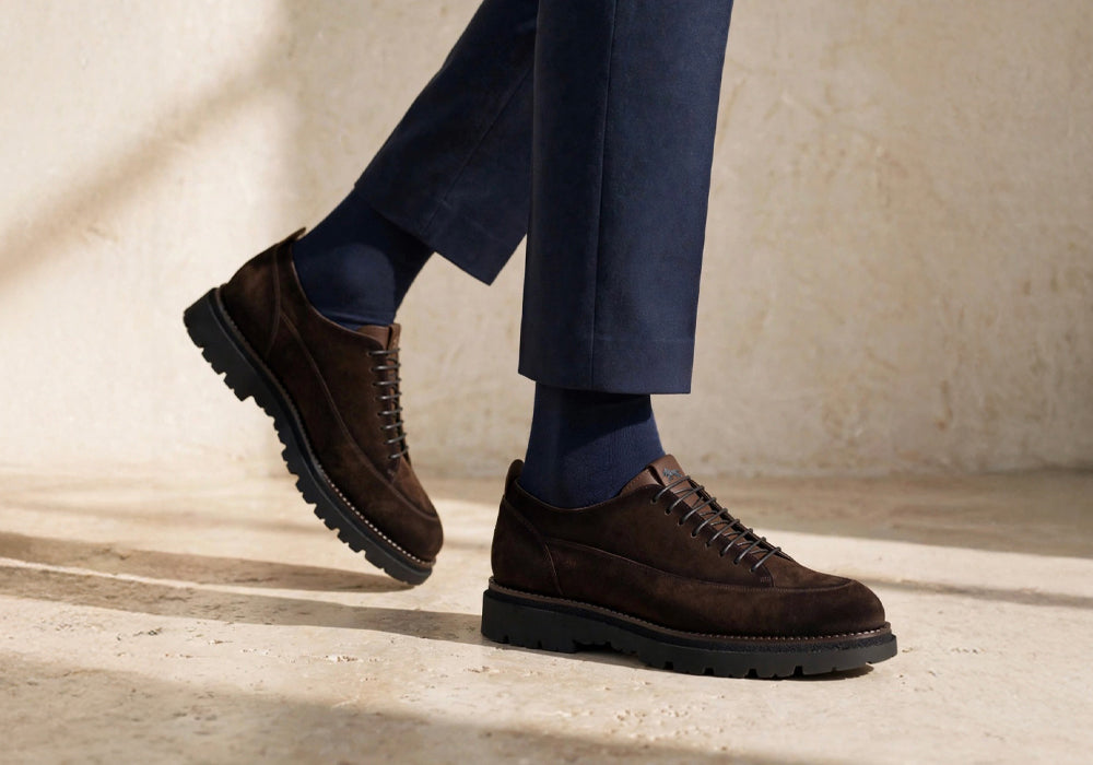 Derby Berna in dark brown