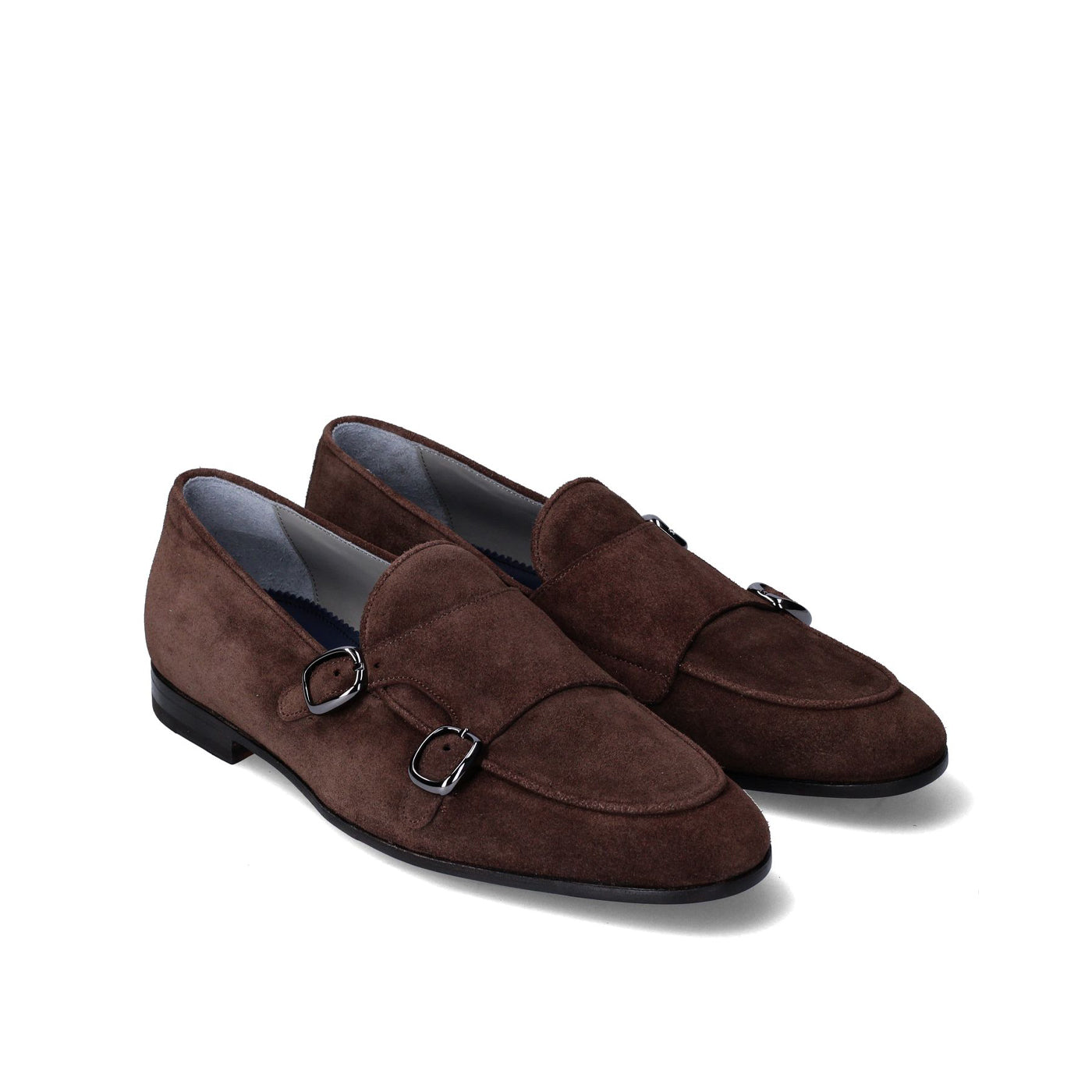 DOPPIA FIBBIA MASSIMO - DARK BROWN