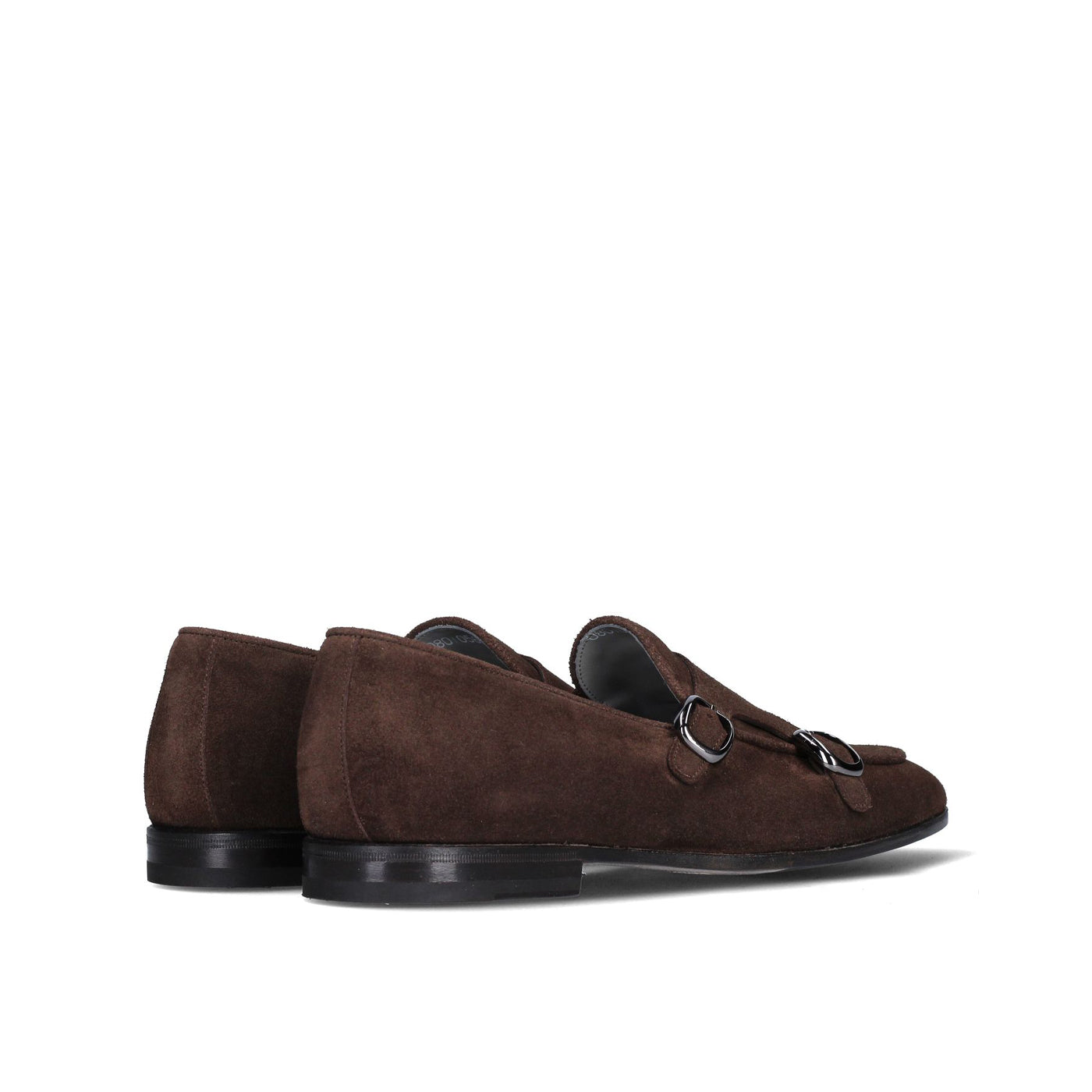 DOPPIA FIBBIA MASSIMO - DARK BROWN