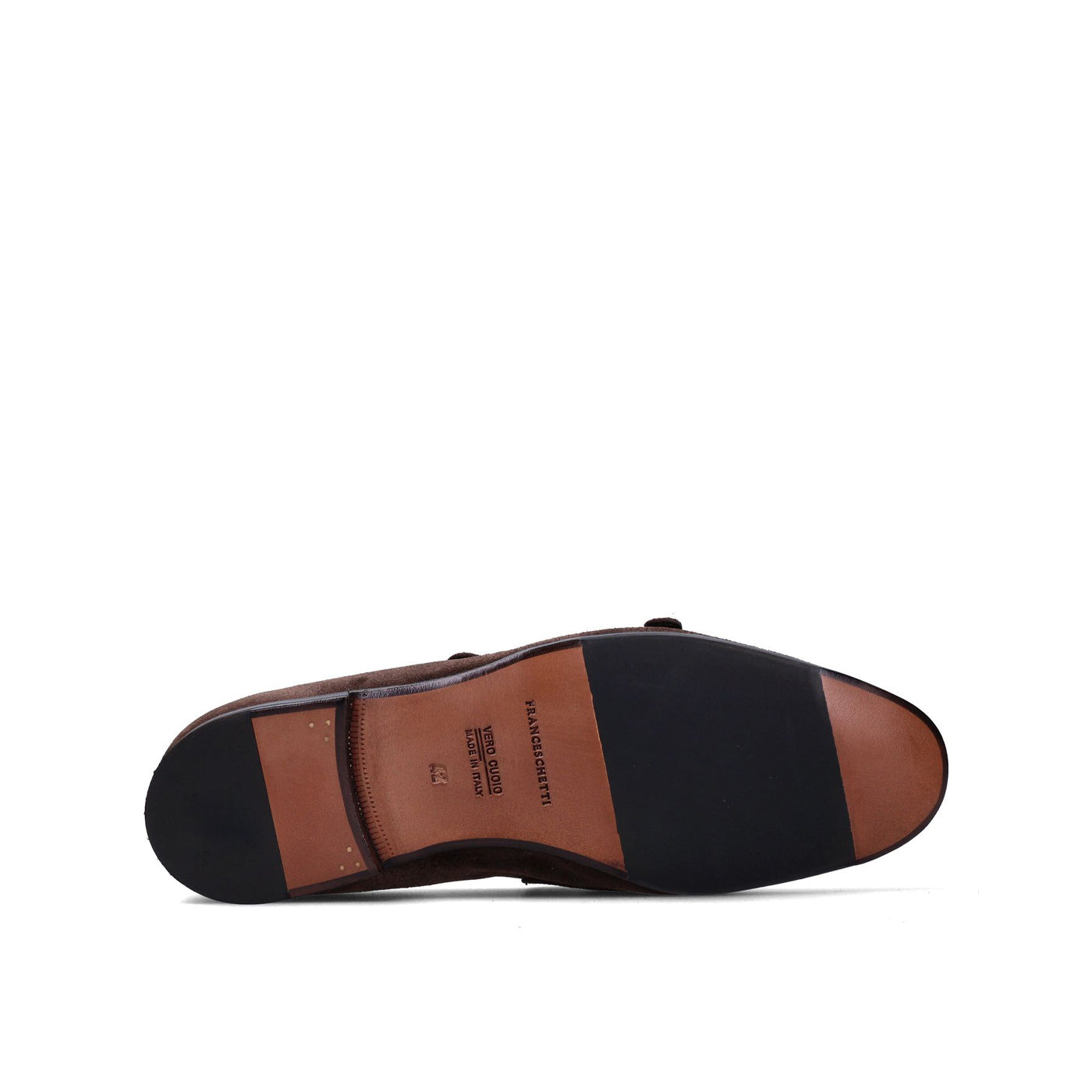 DOPPIA FIBBIA MASSIMO - DARK BROWN