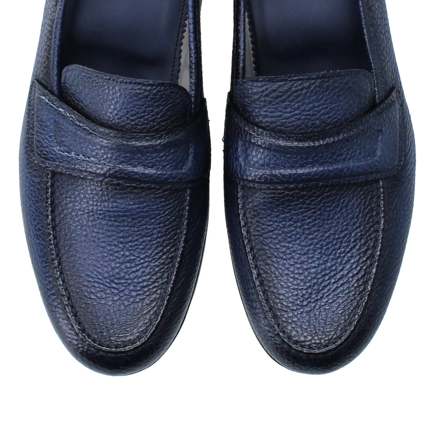 Punta della Pantofola con fascia Alberto in cervo crust blu